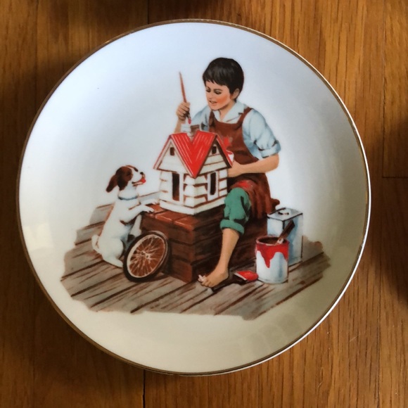 Set of 6  Norman Rockwell Museum 6 1/2" Collector Plates Limited Edition - Picture 5 of 8